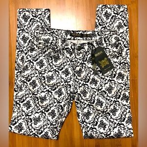 Iris Modern Vintage Floral Skinny Jeans sz 3 NWT